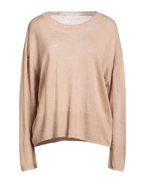 Woman Sweater Light brown Size 1 Linen