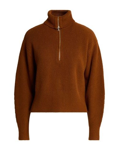 Woman Sweater Tan Size L Wool, Cashmere