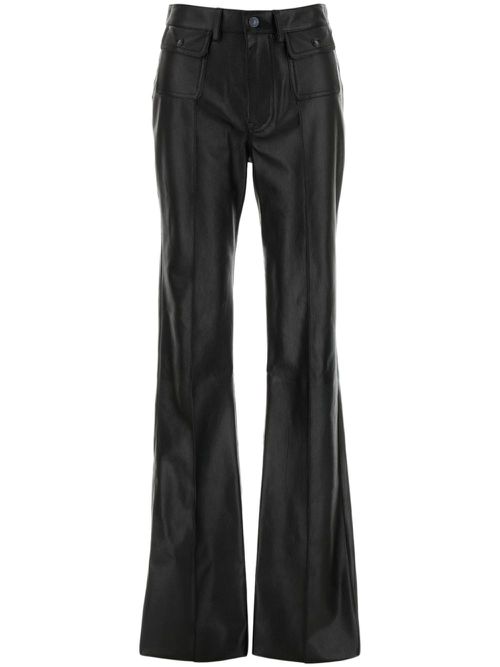 Grain Lux leather trousers - Black