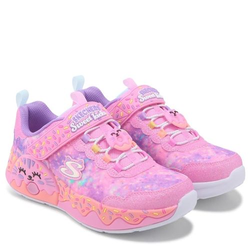 Kids' Donut Kitty Light Up Sneaker Little/Big Kid Shoes (Pink/Purple Multi)