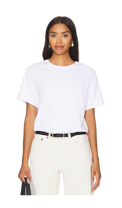 CLYQUE Walker Bodysuit in White.  XS. Also in