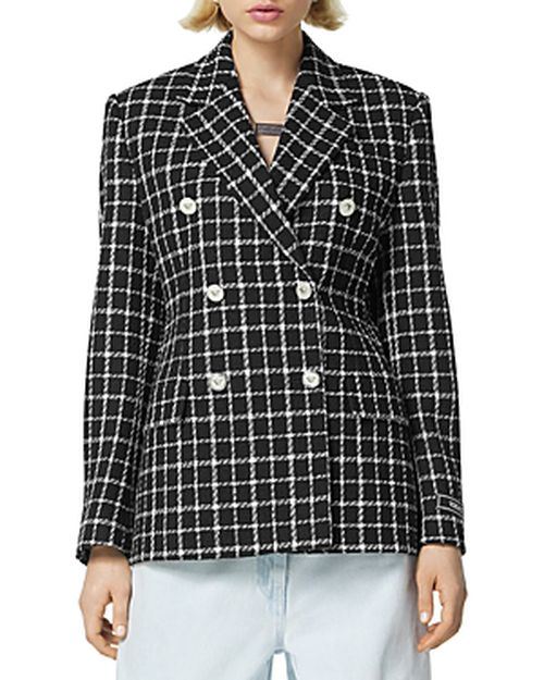 Checked Blazer
