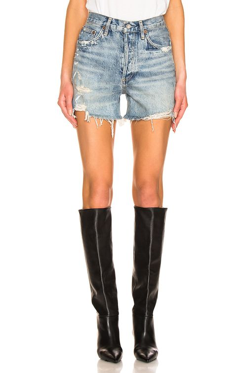 AGOLDE Dee Short in Riccochet - Blue.  23 also in