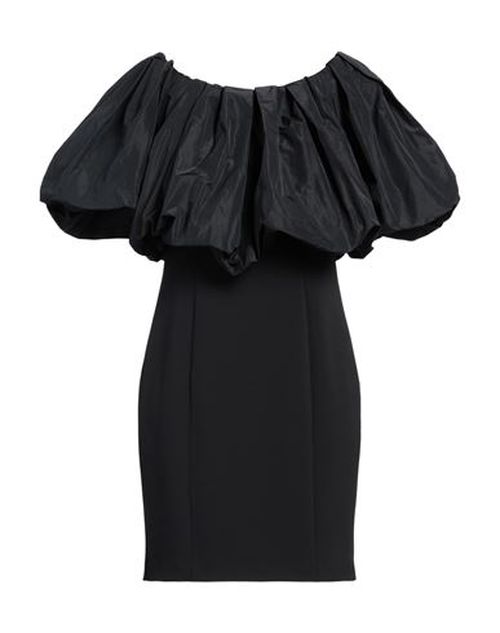 Woman Mini dress Black Size 4 Polyester, Elastane