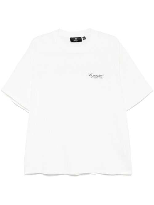 Owners Club Script T-shirt - White
