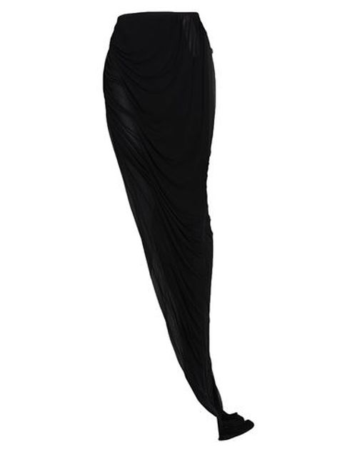 Woman Maxi skirt Black Size XS Cotton