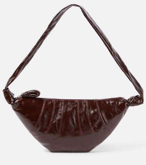 Croissant Medium faux leather shoulder bag