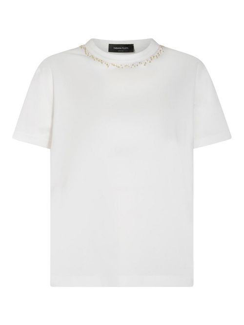 White Cotton T-Shirt