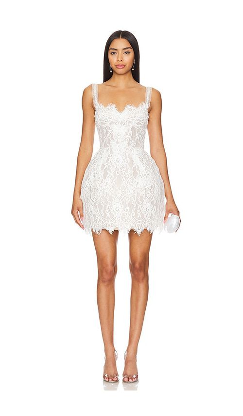 Bronx Banco Colette Mini Dress in White. - XXS also in L, M