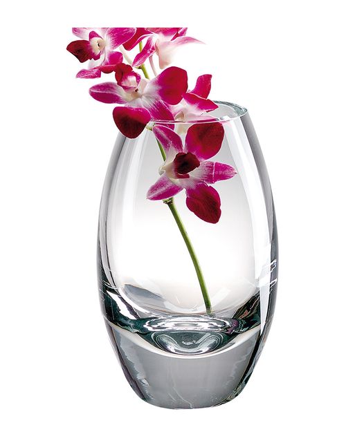 Radiant European 11” Crystal Vase