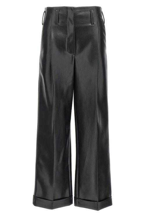Faux Leather Trousers