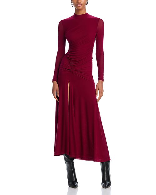 Liyana Ruched Side Midi Dress