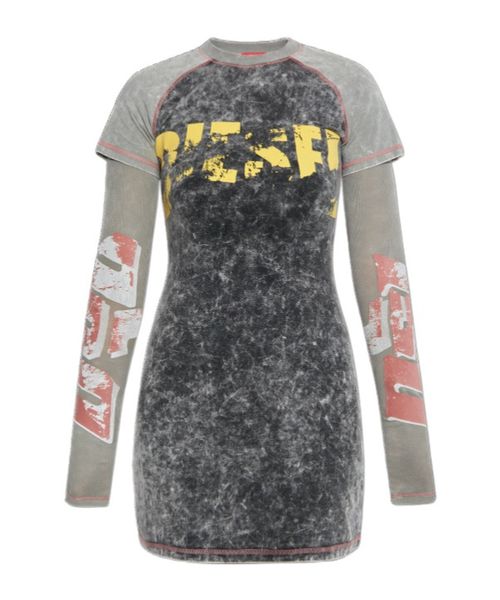 Diesel | layered mini dress | Realry