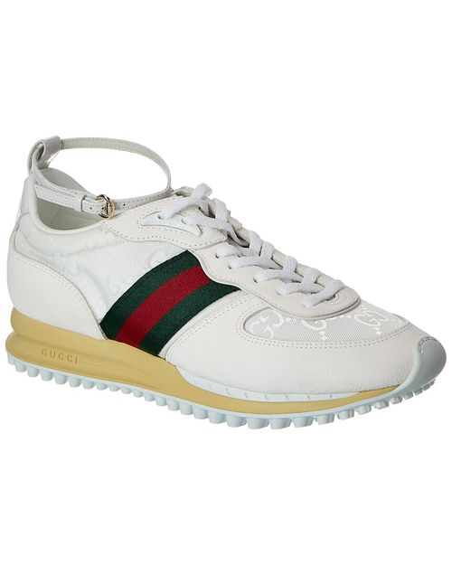 Re-Motion Gg Nylon & Suede Sneaker
