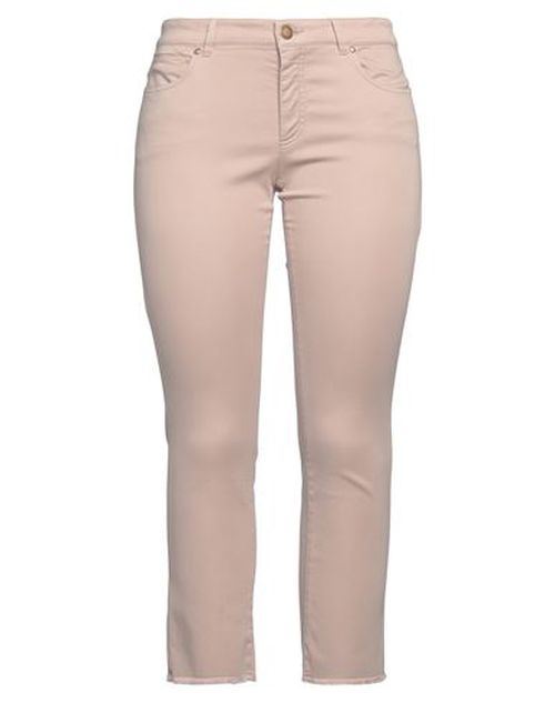 Seductive Woman Pants Beige Size 12 Lyocell, Modal, Cotton, Elastomultiester, Elastane