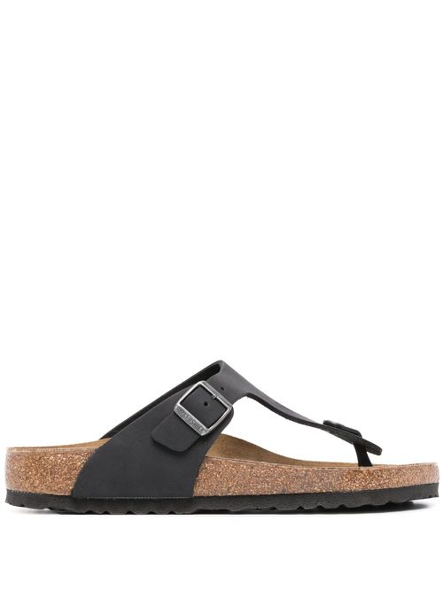 Birkenstock Women's Buckle-Detail Flip Flop Sanda