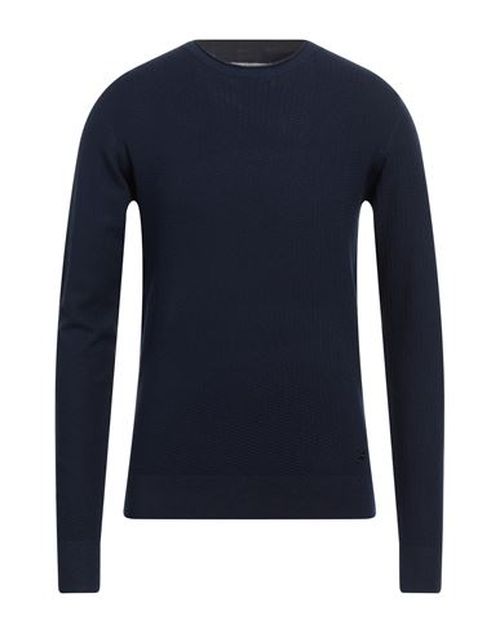 Man Sweater Navy Size XXL Viscose, Nylon