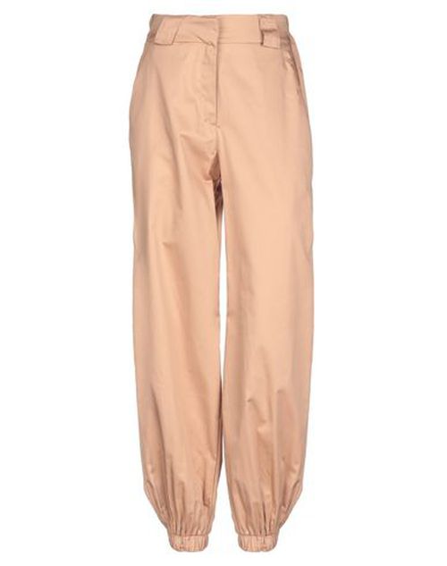 Woman Pants Camel Size 6 Cotton