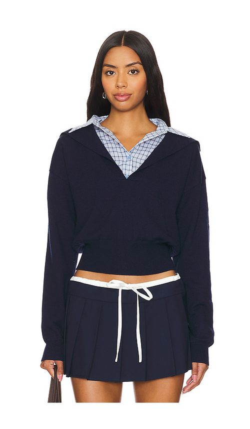 LIONESS Racquet Club Knit in Navy. -  XXS also in L, M, S, XL