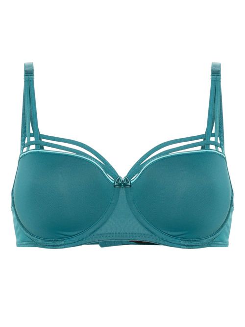 Dame de Paris balcony bra - Blue