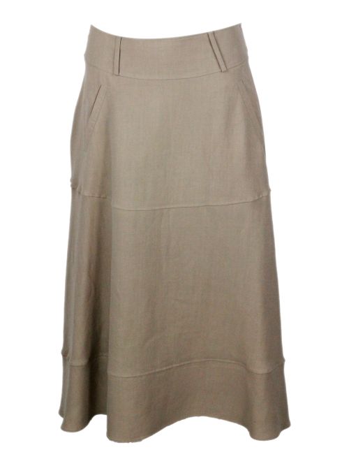 Skirts Beige 73vi 27li - Women