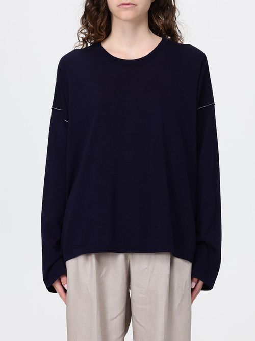 Sweatshirt Woman color Blue