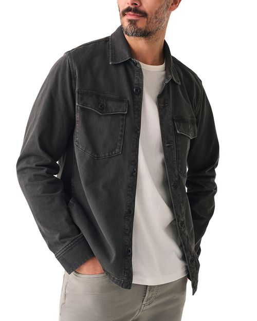 Jersey Shirt Jacket