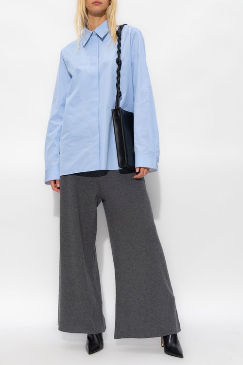 Cashmere Trousers, Women's, Grey