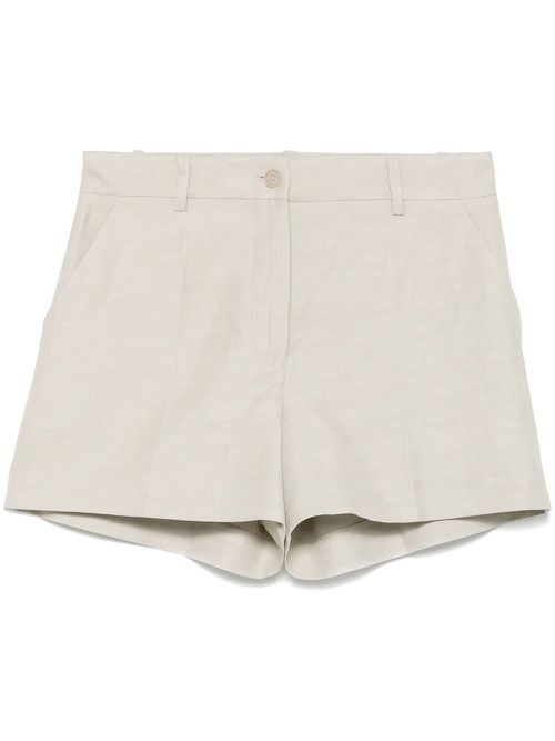 Mid-rise shorts - Grey