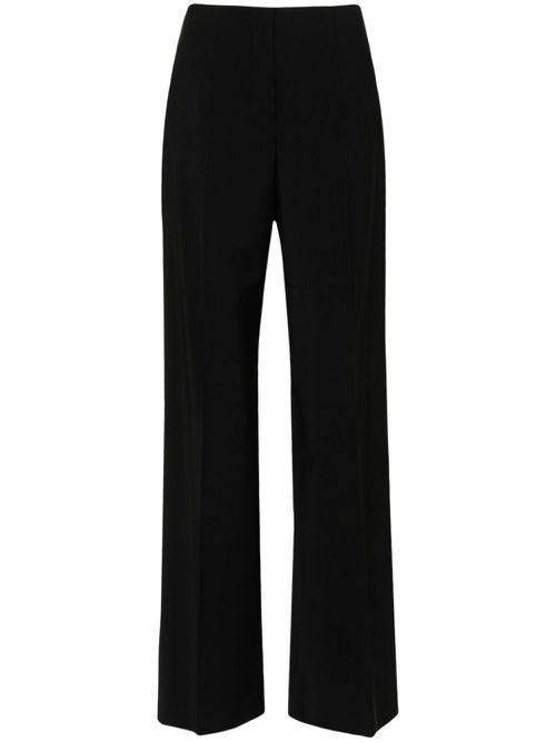 High-waist tailored trousers - Black