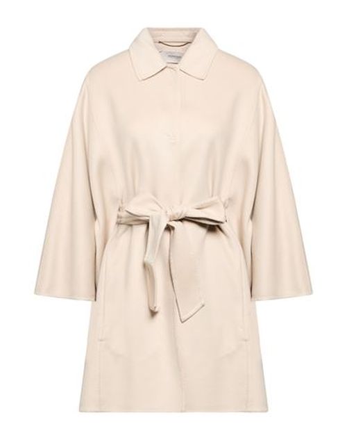 Woman Coat Ivory Size L Cashmere