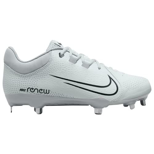 Nike Hyperdiamond 4 Pro Metal Softball Cleats White | Black