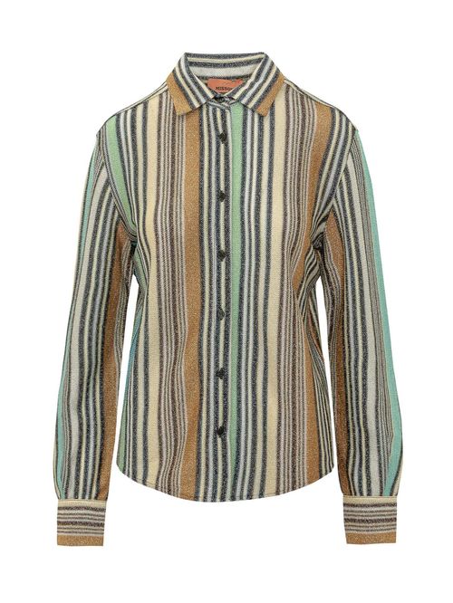Multicolor Regular Stripes Shirt