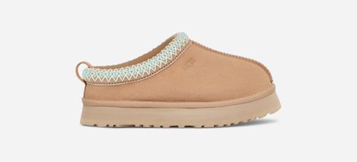 ® Kids' Tazz Suede Slippers in Sand
