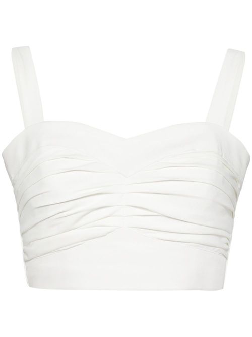 White Hibiscus Bustier White Hibiscus Bustier White Hibiscus Bustier