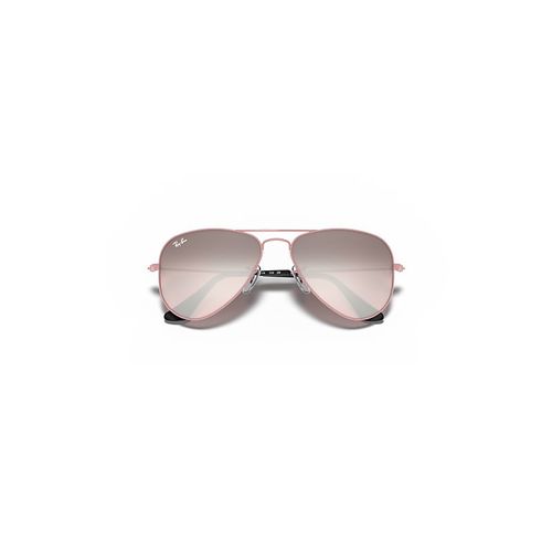 Ray-Ban Aviator Kids Sunglasses Pink Frame Pink Lenses 50-13