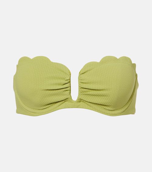 Lisbon scalloped bikini top
