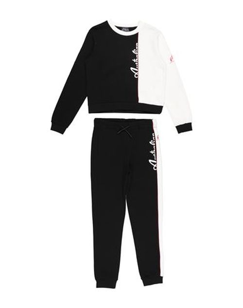 Kid Boy Tracksuit Black Size 12 Cotton