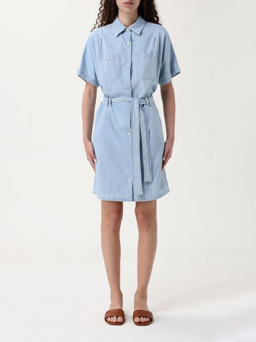 Dress A. P.C. Woman color Gnawed Blue