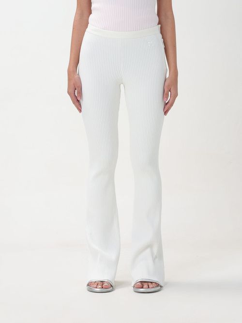 Pants COURRÈGES Woman color White