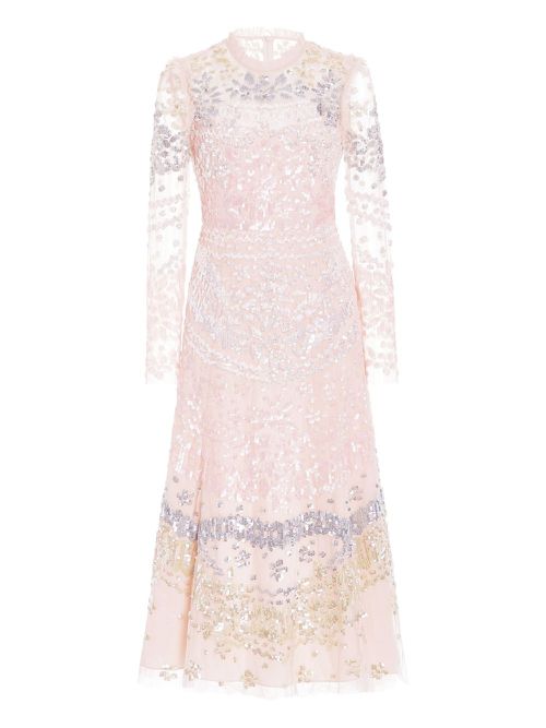 Needle & Thread Angeline gown - Neutrals