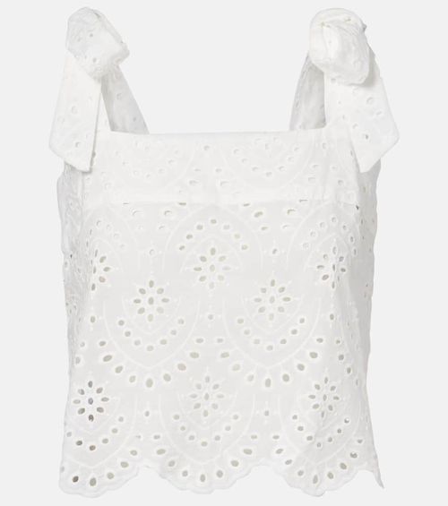 Noa broderie anglaise cotton top