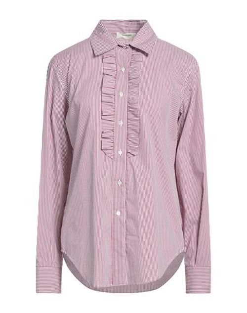 Woman Shirt Garnet Size 8 Cotton, Polyamide, Elastane