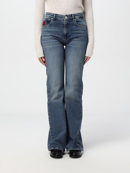 Jeans Woman color Denim