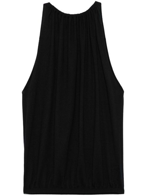 Knitted top - Black