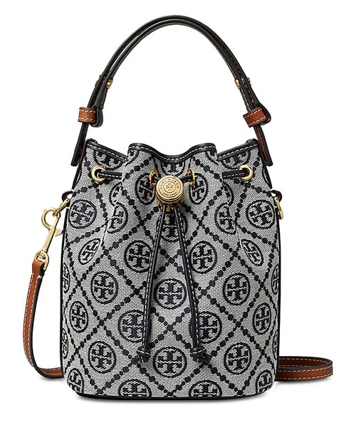 T Monogram Mini Bucket Bag