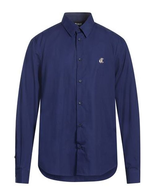 Man Shirt Blue Size 38 Cotton