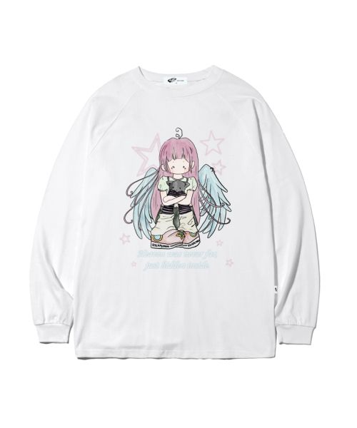 Angel Heaven Print Long Sleeve