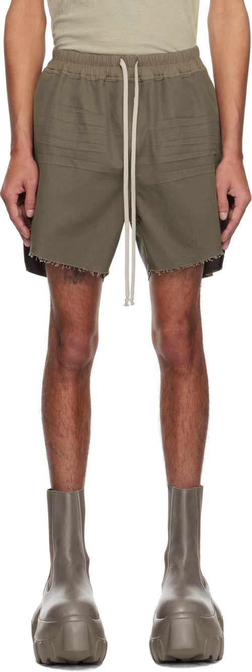 Rick Owens Gray Hollywood Boxers Shorts