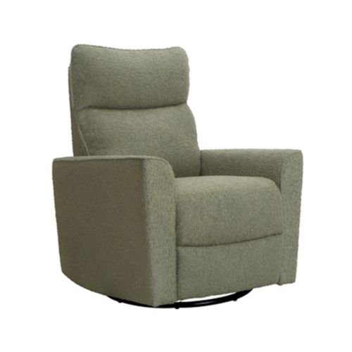 Soho Swivel Glider, Sage Boucle